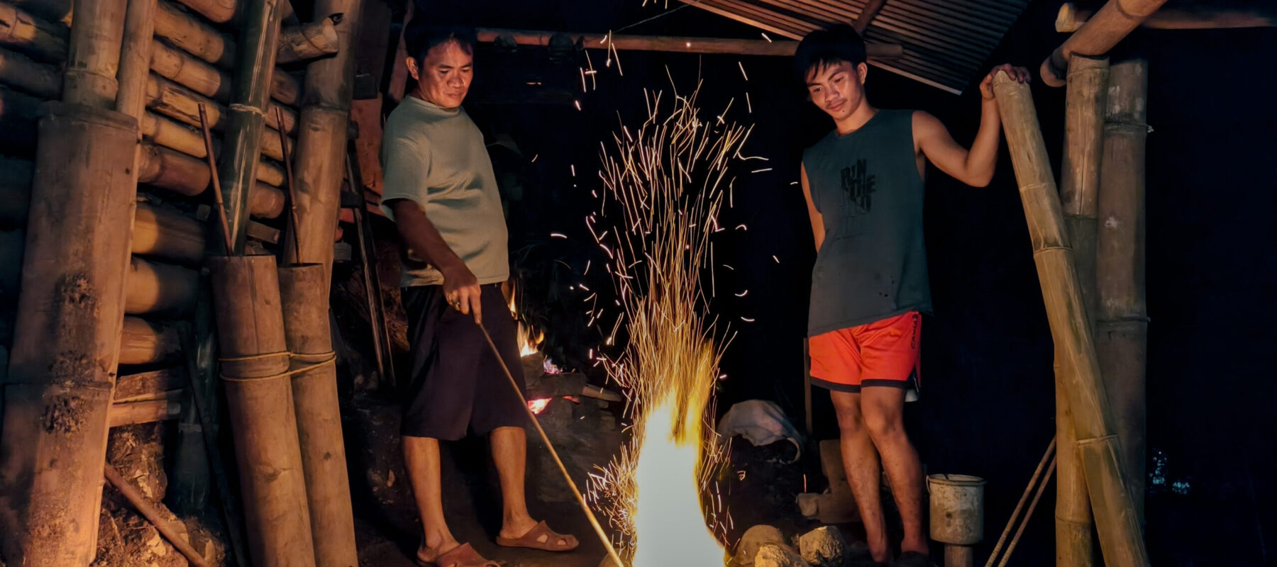 Moy Moy and his father. Shot on OPPO Reno14 Pro