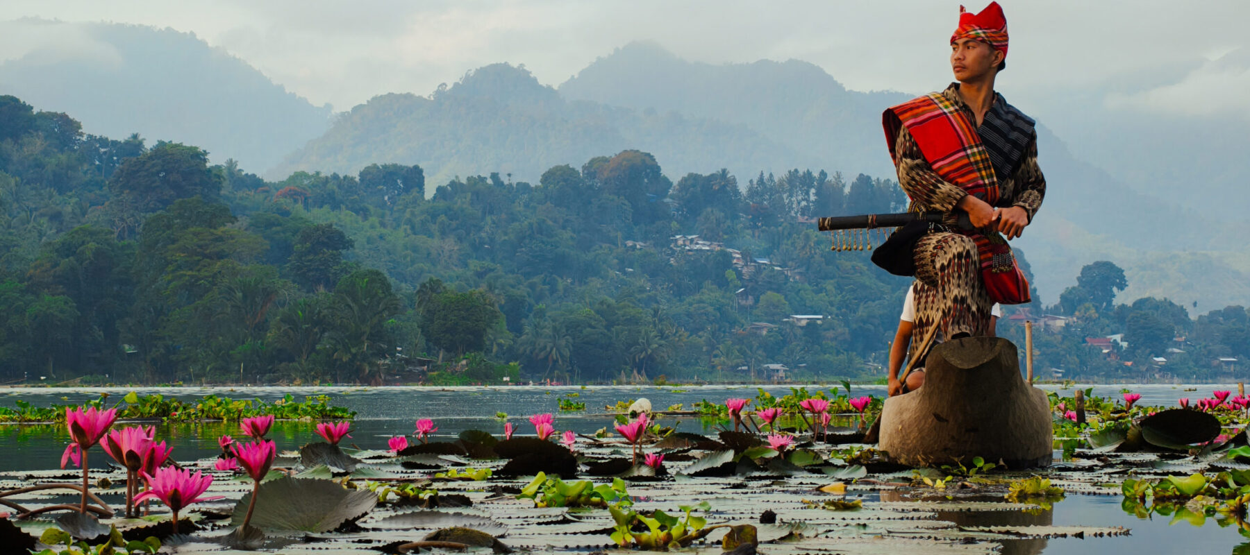 Moy Moy in traditional costume at Lake Sebu. Shot on OPPO Reno14 Pro