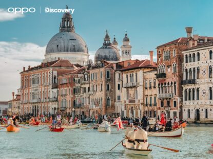 (Venice Carnival Boat Festival, shot on OPPO Reno 13 Pro 5G）