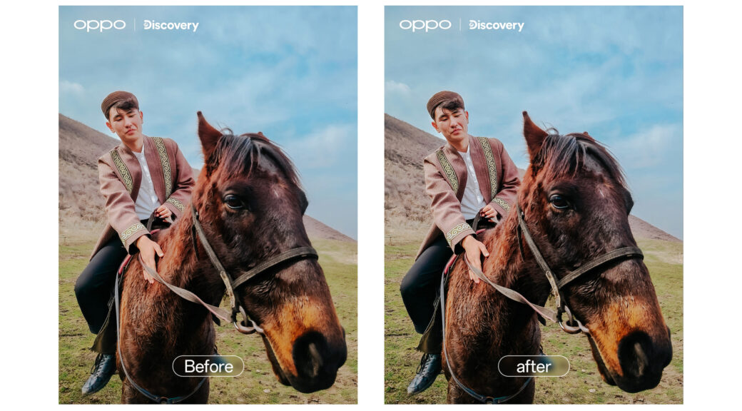 AI Enhance Clarity, shot on OPPO Reno 13